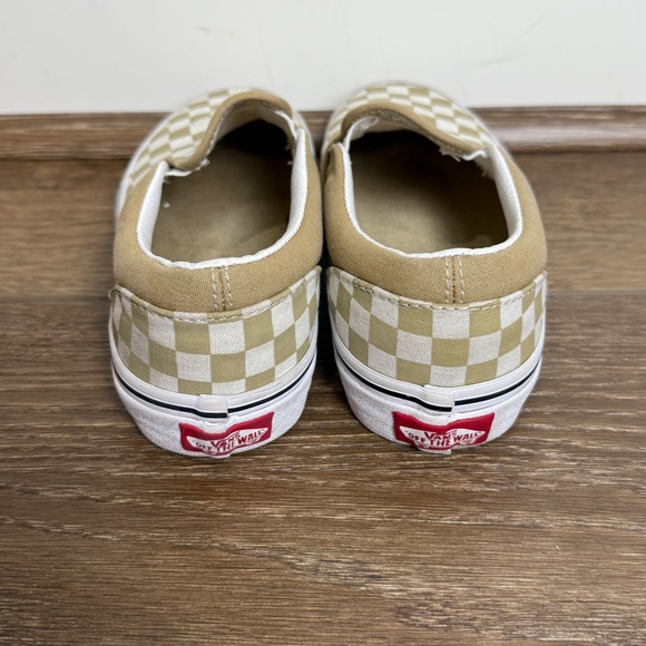 Vans Slip-On Color Theory Cornstalk Checkerboard Lifestyle Sneaker Size 2.5 - Picture 3 of 12